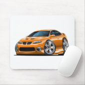 2004-2006 GTO Oranje auto Muismat (Met muis)