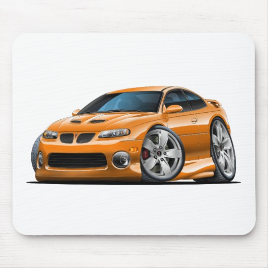 2004-2006 GTO Oranje auto Muismat (Voorkant)