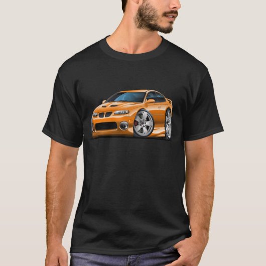 2004-2006 GTO Oranje auto T-shirt (Voorkant)