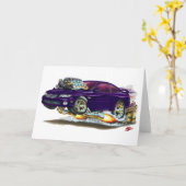 2004-2006 GTO Paarse auto Kaart (Gele Bloem)