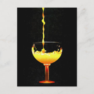 2004 Computer Drawing Pil Oranje Juice Briefkaart