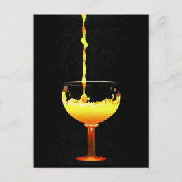 2004 Computer Drawing Pil Oranje Juice Briefkaart