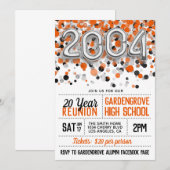 2004 High School College Reunion Uitnodiging (Voorkant / Achterkant)