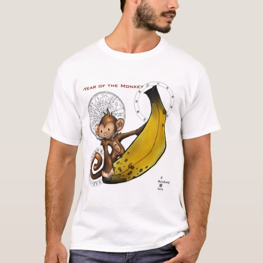 2004 Jaar van de aap! T-shirt (Voorkant)