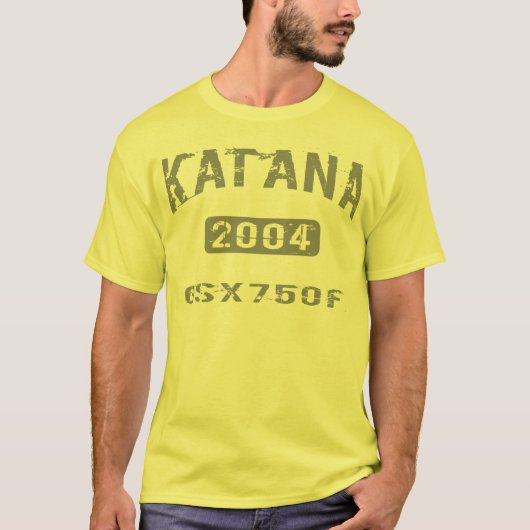 2004 Katana GSX750F Tee Shirts (Voorkant)