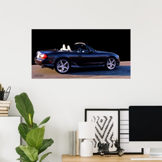 2004 MIATA POSTER (Thuiskantoor)