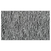 200515 - White on Black Stof (Fat Quarter)