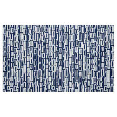 200515 - White on Dark Blue 001744 Stof (Fat Quarter)