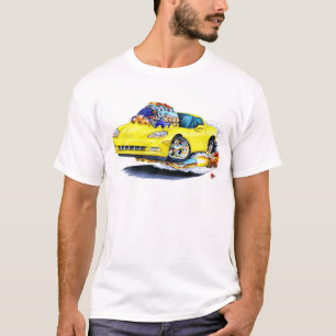 2005-10 Corvette gele auto T-shirt