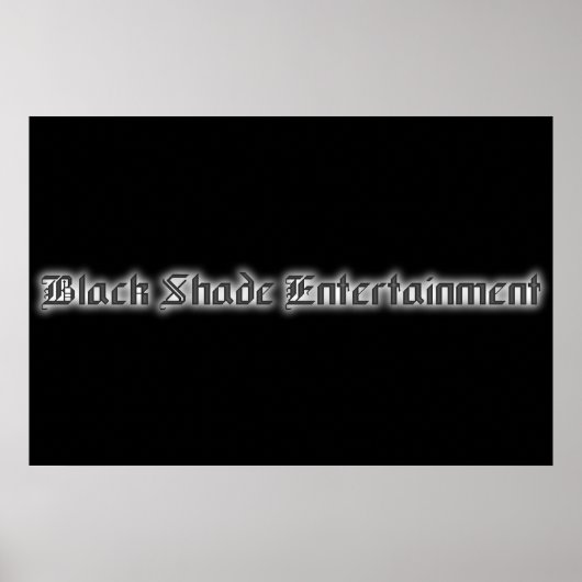 2005 Black Shade Entertainment Poster (Voorkant)