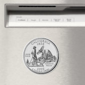 2005 California State Quarter magneet (Insitu (Vaatwasser))