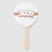 2005 De geboorte van legenden Handwaaier (Voorkant)