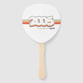 2005 De geboorte van legenden Handwaaier