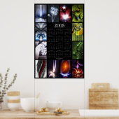 2005 Fractal Kalender Poster (Keuken)