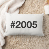 2005 Hashtag 20 Verjaardag Jubileum Kussen (Deken)