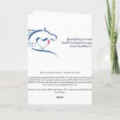 2005 Winnaar van de Plaats van de Foto van de Feestdagen Kaart (Achterkant)