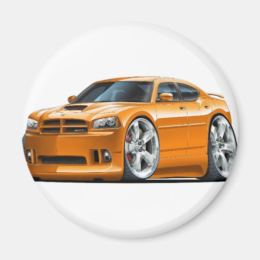 2006-10 Lader SRT8 Oranje Auto Magneet (Voorkant)
