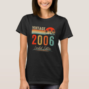 2006 16e verjaardag 16 jaar oud t-shirt