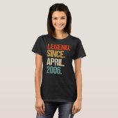  2006 17e verjaardag 17 jaar oud 1 t-shirt (Voorkant volledig)