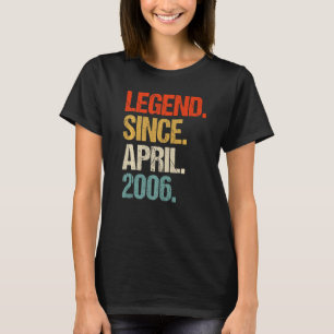  2006 17e verjaardag 17 jaar oud 1 t-shirt