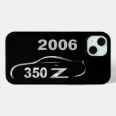 2006 350Z autooverzicht Case-Mate iPhone Case (Achterkant (horizontaal))