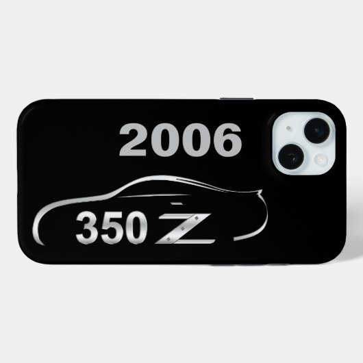 2006 350Z autooverzicht Case-Mate iPhone Case (Achterkant (horizontaal))