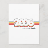 2006 De geboorte van legendes Briefkaart (Voorkant)