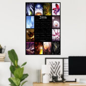 2006 Fractal Kalender Poster (Thuiskantoor)