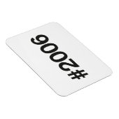 2006 Hashtag 19 Verjaardag Jubileum Magneet (Rechterzijde)