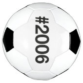 2006 Hashtag 19 Verjaardag Jubileum Voetbal (Gedraaid)