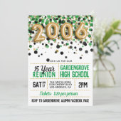 2006 High School College Reünie Kaart (Staand voorkant)