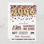 2006 High School College Reünie Kaart (Voorkant / Achterkant)