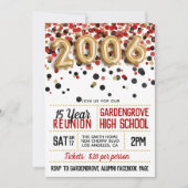 2006 High School College Reünie Kaart (Voorkant)