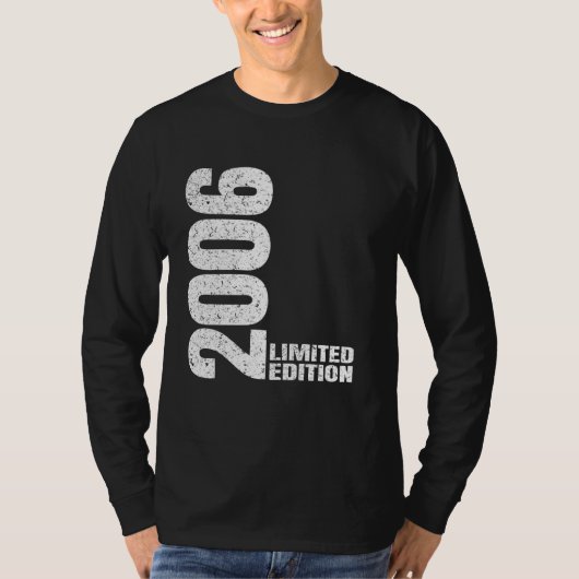  2006 Limited Edition Classic 2006 Mannen Vrouwen T-shirt (Voorkant)