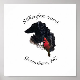 2006 Silkenfest logo Bobbie Deis poster/print Poster