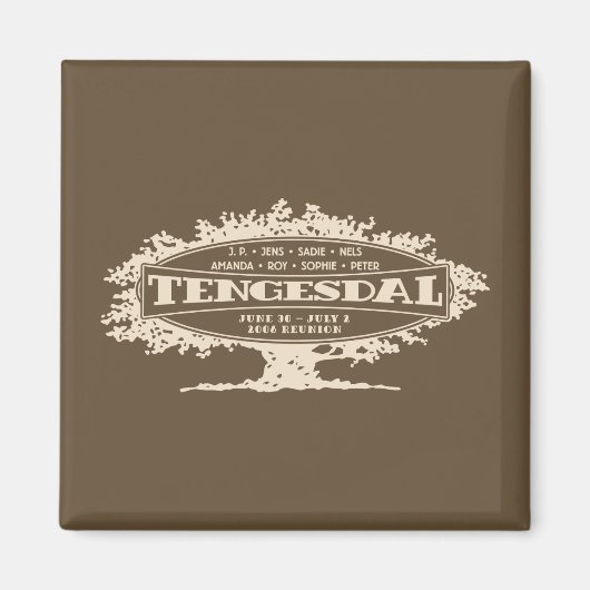 2006 Tengesdal Reünie Magneet (Voorkant)