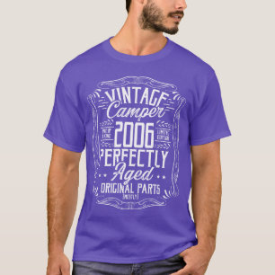 2006 Verjaardag Idee Kampeer Scout Camping 2006 vr T-shirt