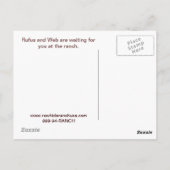 20071221_0021_r1, Rawhide RanchNashville, Indiana Briefkaart (Achterkant)