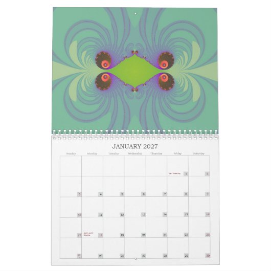 2007 Calendar Digital Art van Bill... Kalender (Jan 2027)