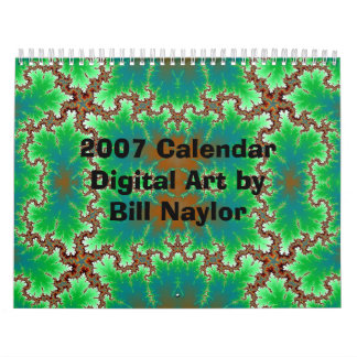 2007 Calendar Digital Art van Bill... Kalender