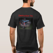 2007 Demo Car (227), Destruction Inc. T-shirt (Achterkant)
