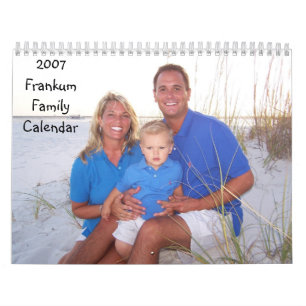 2007 Frankum Family Calendar Kalender