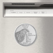 2007 Idaho State Quarter magneet (Insitu (Vaatwasser))