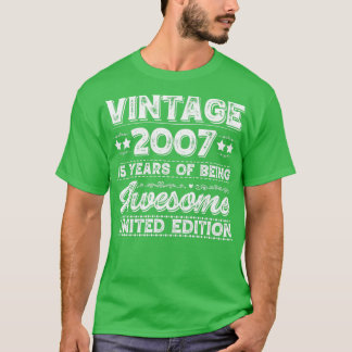 2007 Limited Edition 15th Birthday T-shirt