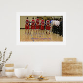 2007 NWOC basketbalwedstrijd Poster (Keuken)