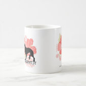 2007 Silkenfest logo Crystal Buckey Koffiemok (Center)