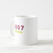 2007 Topnummer van het Jaar Koffiemok (Voorkant links)
