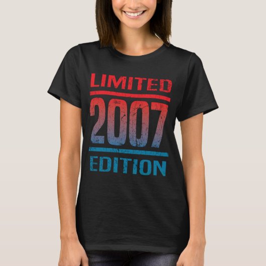  2007 u2013 2007 Birthday T-shirt (Voorkant)
