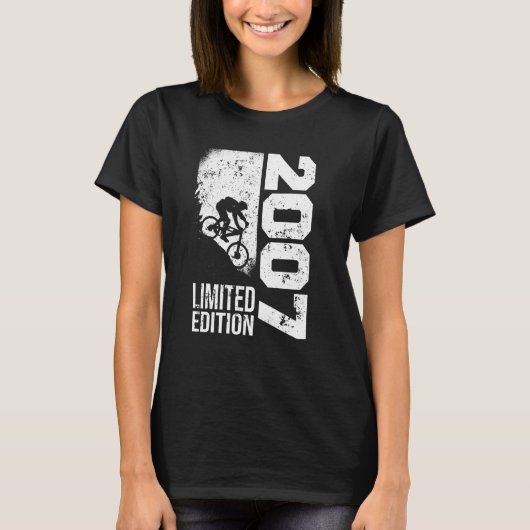2007 Verjaardag fietsen MTB-Bicycles Mountai T-shirt (Voorkant)