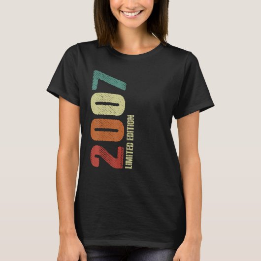 2007 Verjaardagsfeestbemanning Squad 16 jaar BO T-shirt (Voorkant)